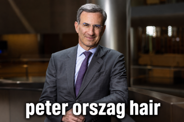 Peter Orszag Hair